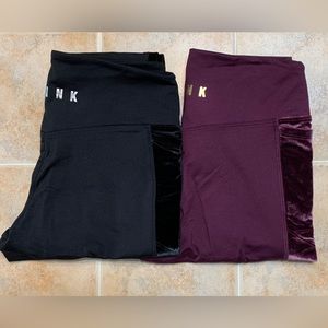 2 Pairs of Victoria’s Secret PINK Leggings